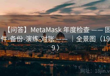 【问答】MetaMask 年度检查 —— 固件-备份-演练-对账 —— ｜全景图（199 ）