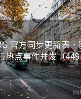 大雷VLOG 官方同步更新表 · 影视资讯与热点事件并发（449 ）