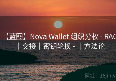 【蓝图】Nova Wallet 组织分权 - RACI｜交接｜密钥轮换 - ｜方法论
