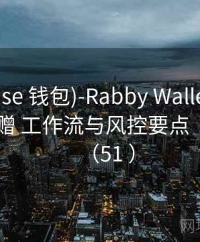 (Coinbase 钱包)-Rabby Wallet 冷备 ｜ 公益捐赠 工作流与风控要点｜全景图（51 ）