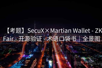 【考题】SecuX×Martian Wallet - ZKFair - 开源验证 - 术语口袋书｜全景图