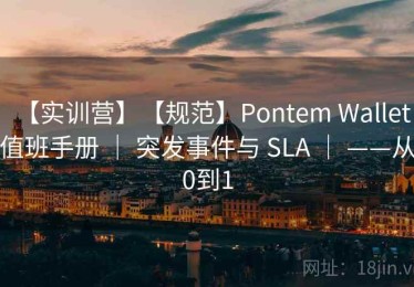【实训营】【规范】Pontem Wallet 值班手册 ｜ 突发事件与 SLA ｜ ——从0到1
