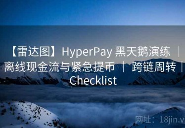 【雷达图】HyperPay 黑天鹅演练 ｜ 离线现金流与紧急提币 ｜ 跨链周转｜Checklist