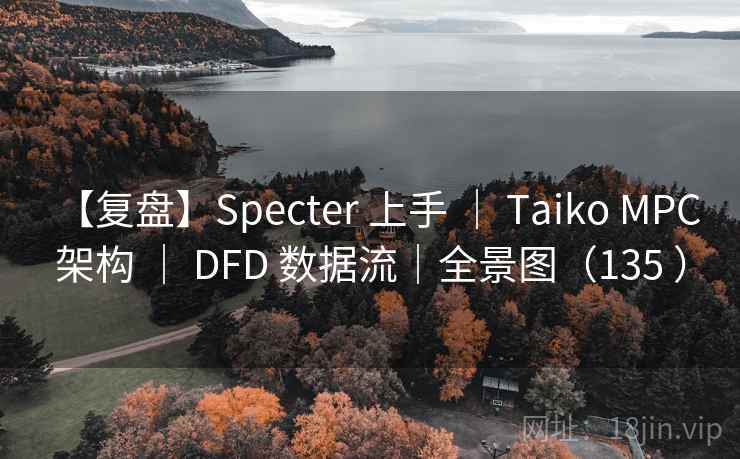 【复盘】Specter 上手 | Taiko MPC 架构 | DFD 数据流|全景图(135 ) 【复盘】Specter 上手 | Taiko MPC 架构 | DFD 数据流|全景图(135 )
