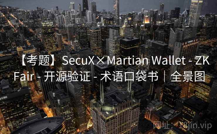 【考题】SecuX×Martian Wallet - ZKFair - 开源验证 - 术语口袋书｜全景图