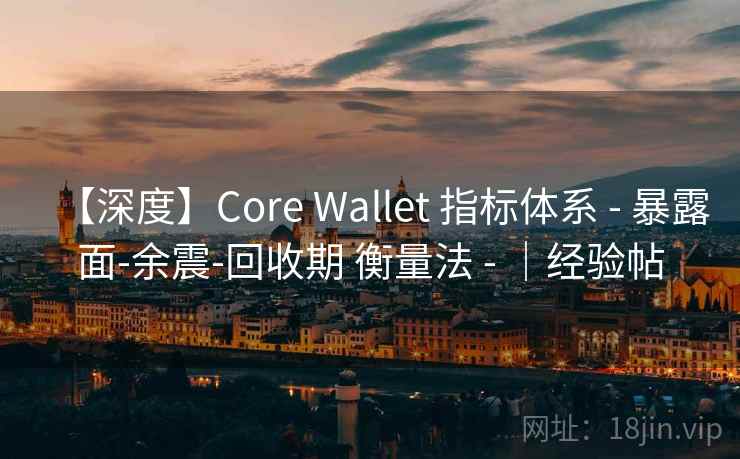 【深度】Core Wallet 指标体系 - 暴露面-余震-回收期 衡量法 - ｜经验帖